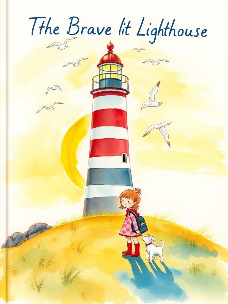 Example painted children's storybook cover