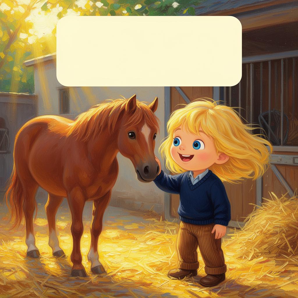 Abel & the Horses storybook cover