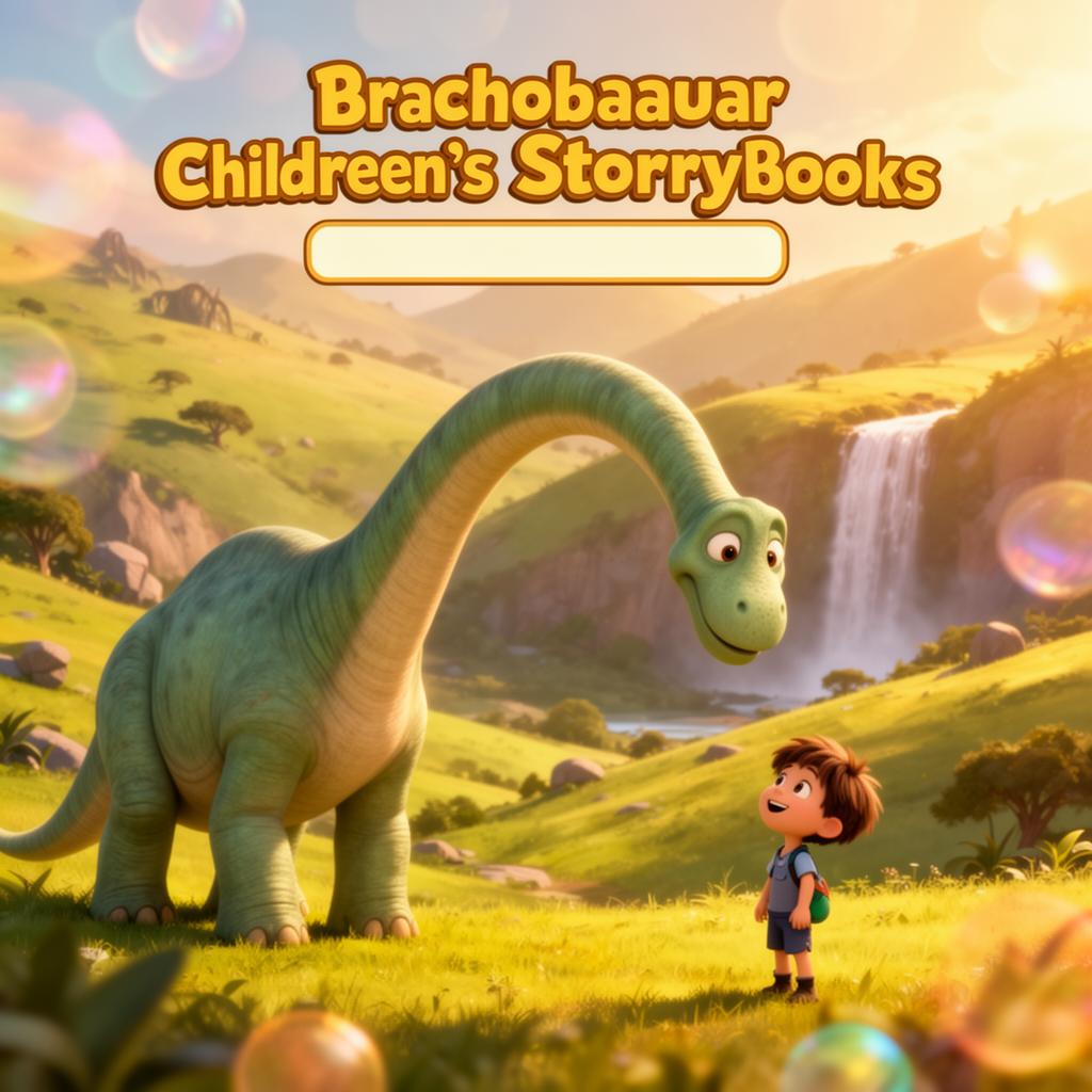 Brachio and Me storybook cover