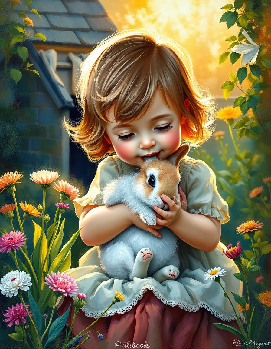 The Bunny in the Garden storybook cover