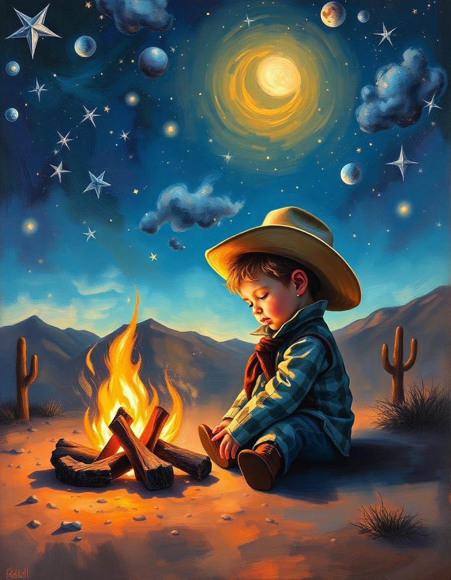 Cowboy Sleeps Tonight storybook cover