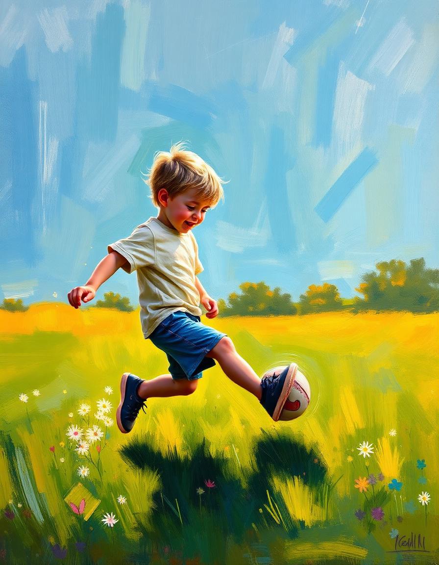 Football Boy & the Golden Boot storybook cover