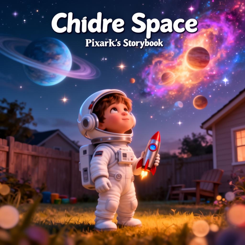 Little Astronaut, Big Dream storybook cover