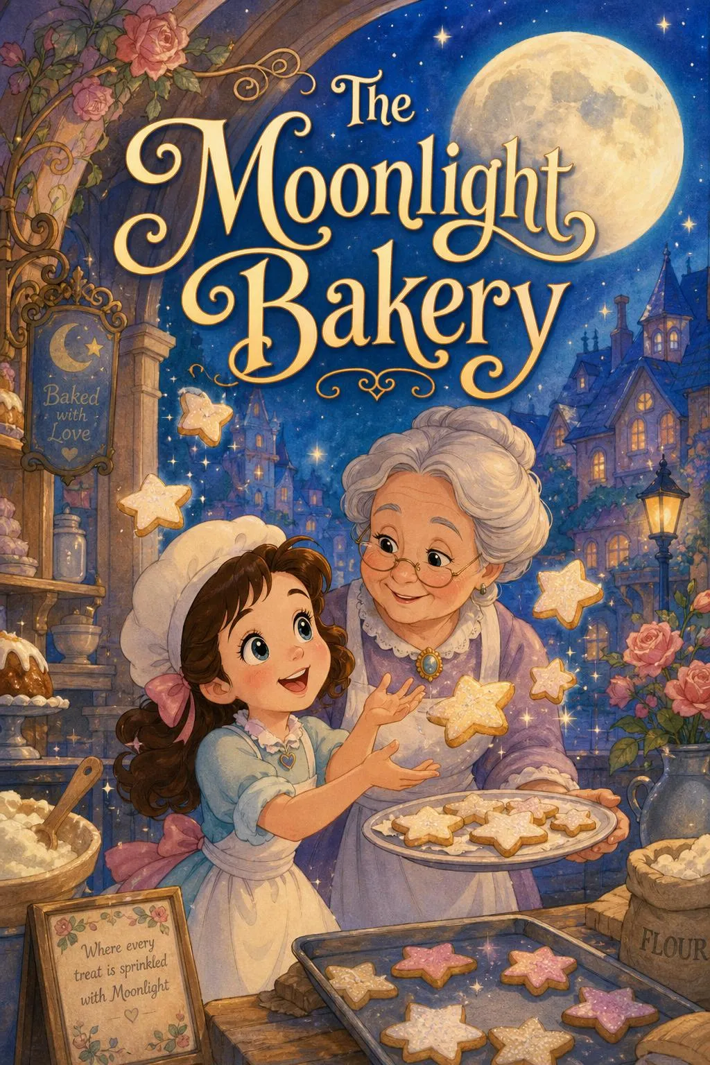 The Moonlight Bakery storybook cover