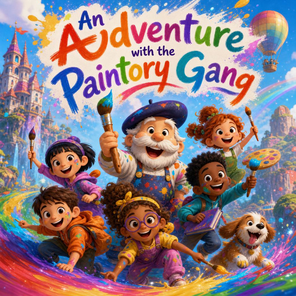 An Adventure with the Paintory Gang storybook cover