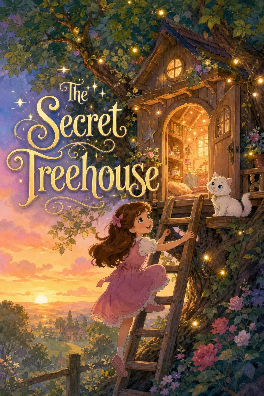The Secret Treehouse storybook cover